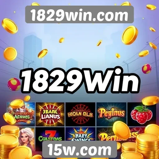 Variedade de jogos disponíveis em 1829win.com